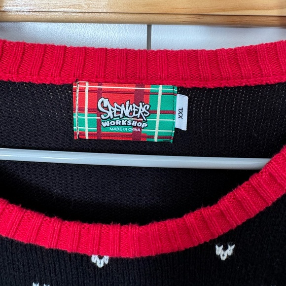 Spencer’s Ugly Sweater Christmas Party Hold My Beer Knit Plus - Picture 5 of 9